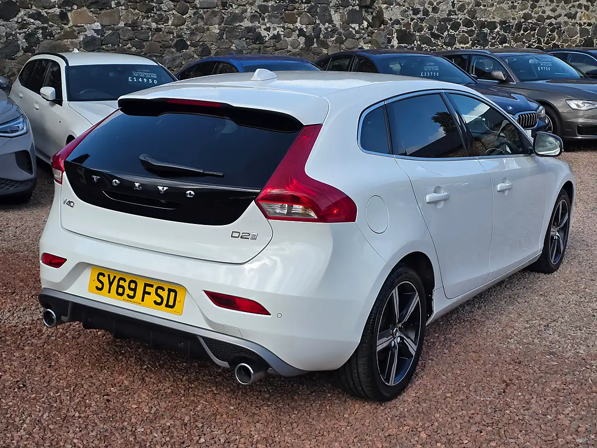Used 2019 Volvo V40 R-Design Edition Ice White - Interior and Exterior details 18