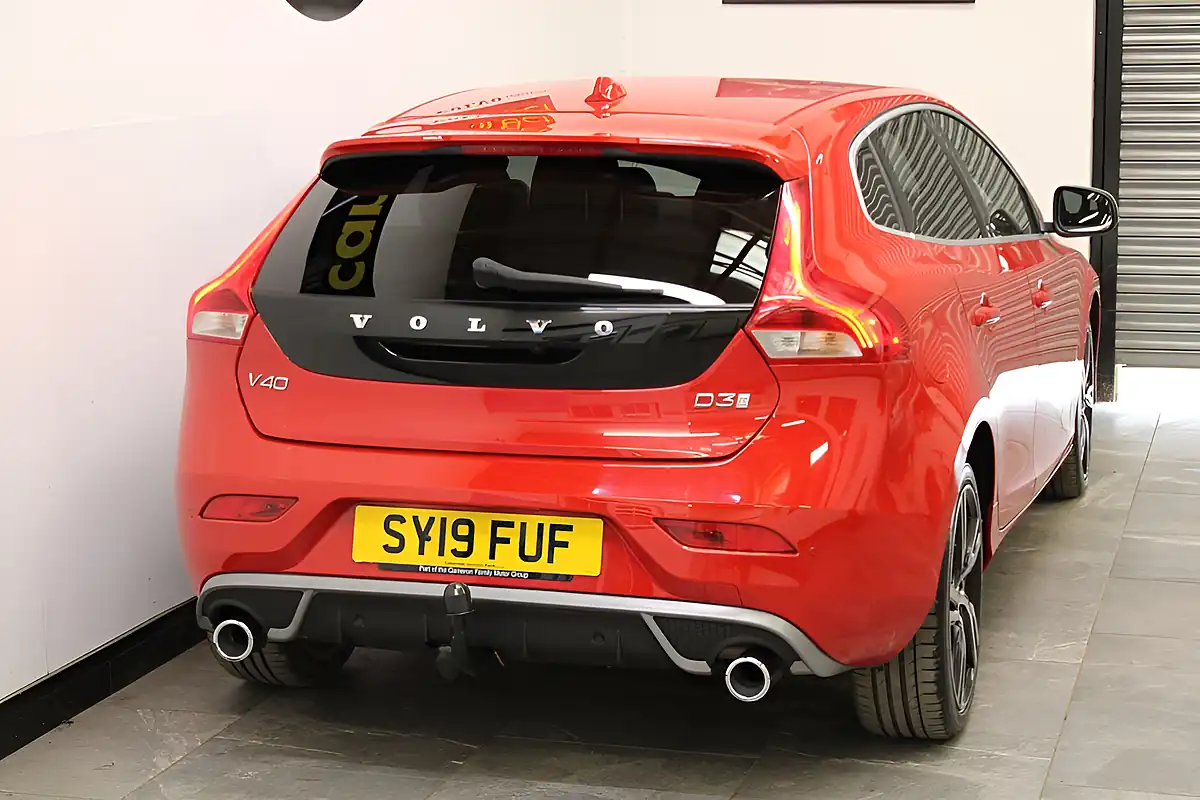 Used 2019 Volvo V40 R-Design Edition Passion Red - Interior and Exterior details 10