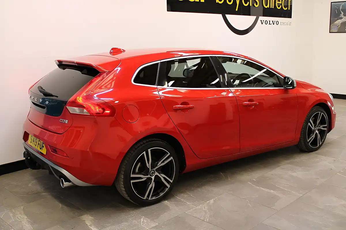 Used 2019 Volvo V40 R-Design Edition Passion Red - Interior and Exterior details 4