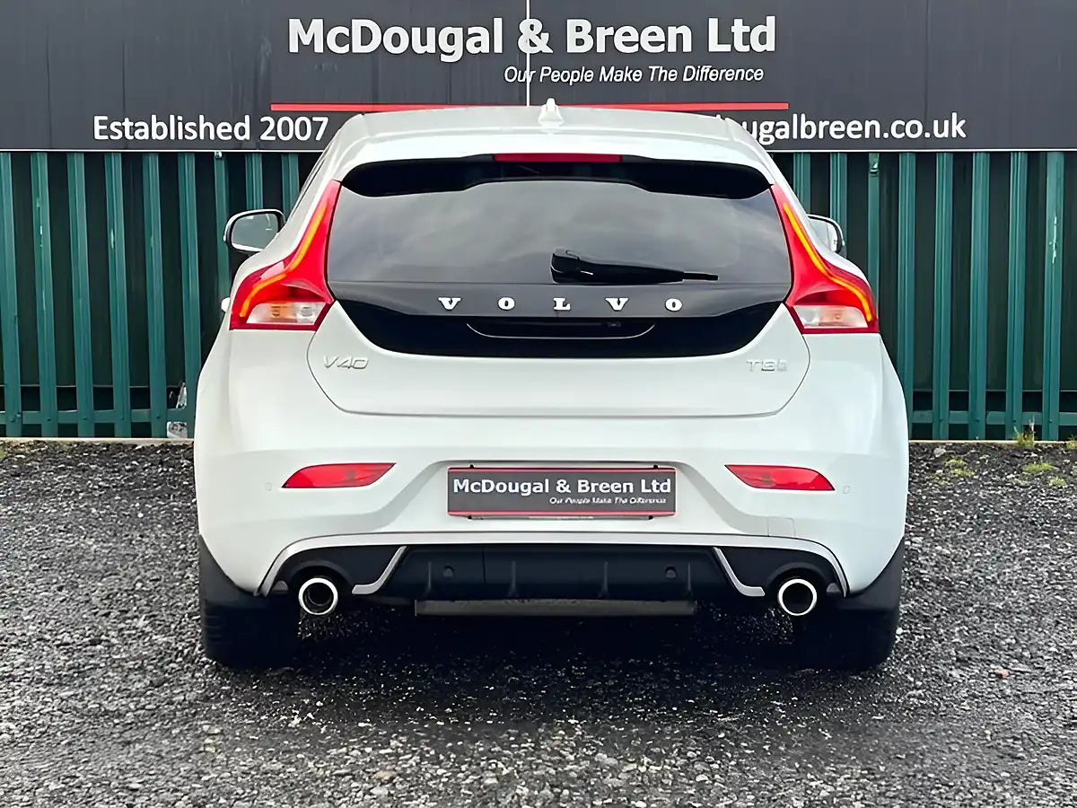 Used 2019 Volvo V40 R-Design Edition White - Interior and Exterior details 4