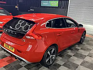Used 2019 Volvo V40 R-Design Pro Red - Interior and Exterior details 12