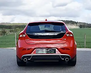 Used 2019 Volvo V40 R-Design Red - Interior and Exterior details 10