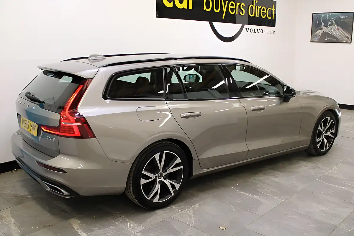Used 2019 Volvo V60 R-Design Grey - Interior and Exterior details 4