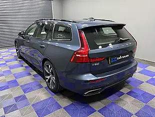 Used 2019 Volvo V60 R-Design Plus Denim Blue - Interior and Exterior details 13