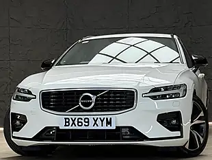 Used 2019 Volvo V60 R-Design Plus White - Interior and Exterior details 3