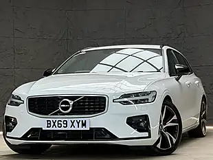 Used 2019 Volvo V60 R-Design Plus White - Interior and Exterior details 5