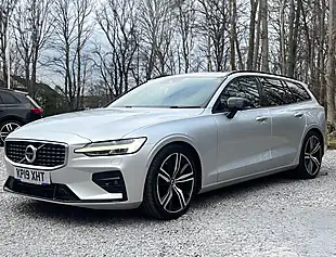 Used 2019 Volvo V60 R-Design Pro Bright Silver - Interior and Exterior details 7
