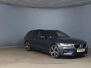 Used 2019 Volvo V60 R-Design Pro Denim Blue - Interior and Exterior details 11