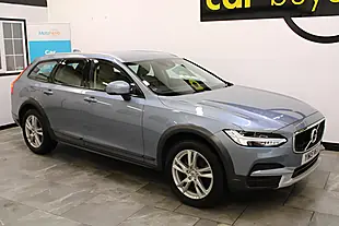 Used 2019 Volvo V90 Cross Country Mussel Blue - Interior and Exterior details 5