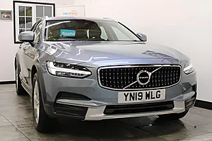 Used 2019 Volvo V90 Cross Country Mussel Blue - Interior and Exterior details 7