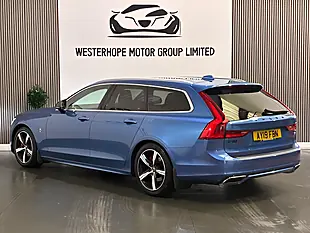 Used 2019 Volvo V90 R-Design Blue - Interior and Exterior details 2