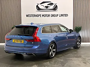 Used 2019 Volvo V90 R-Design Blue - Interior and Exterior details 4
