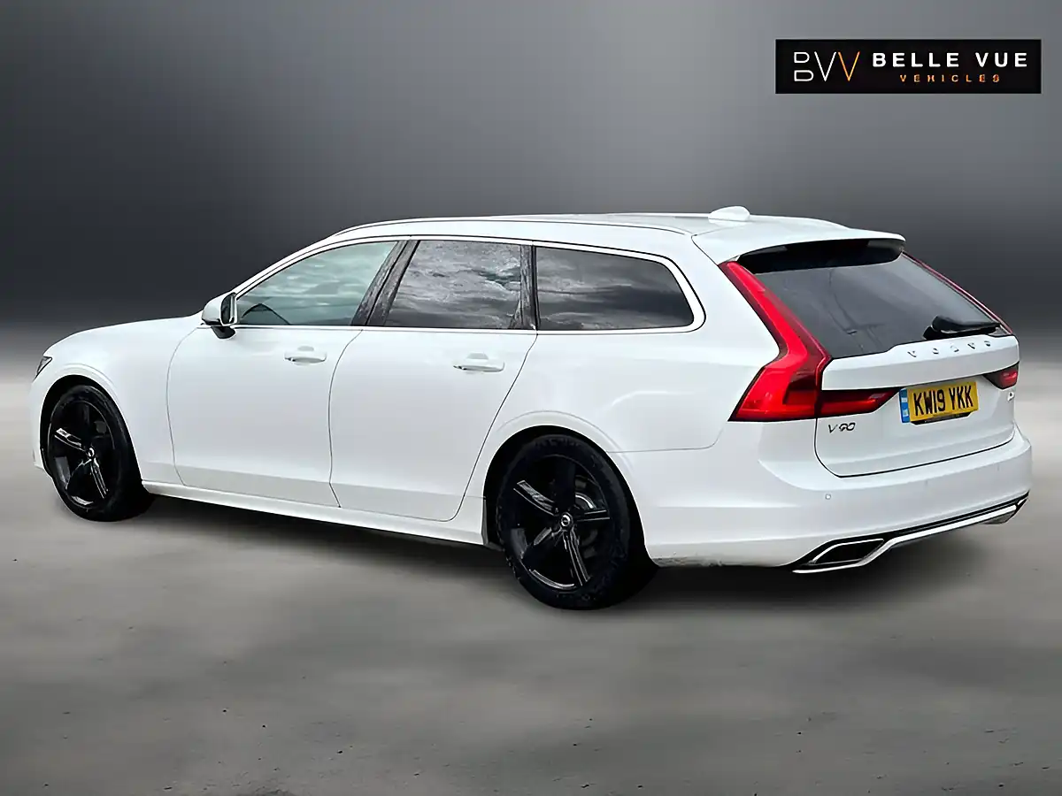 Used 2019 Volvo V90 R-Design Crystal White - Interior and Exterior details 10
