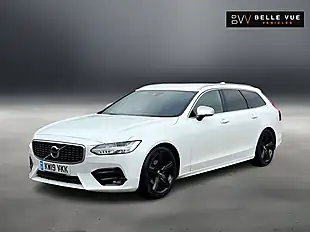 Used 2019 Volvo V90 R-Design Crystal White - Interior and Exterior details 13