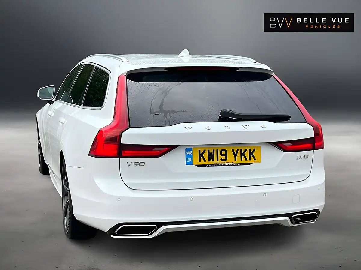 Used 2019 Volvo V90 R-Design Crystal White - Interior and Exterior details 9