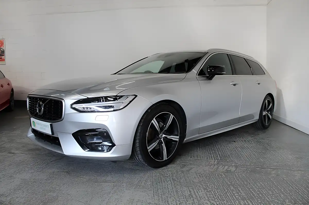 Used 2019 Volvo V90 R-Design Silver - Interior and Exterior details 2