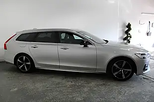 Used 2019 Volvo V90 R-Design Silver - Interior and Exterior details 3