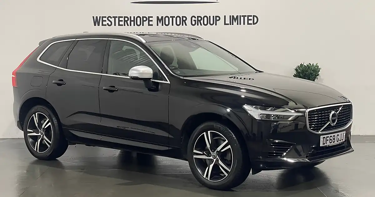 Used 2019 Volvo XC60 R-Design Black - Front View