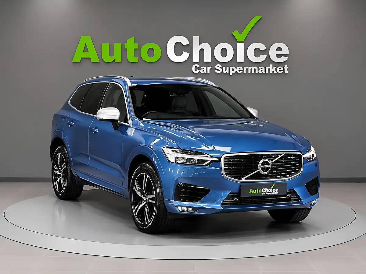 Used 2019 Volvo XC60 R-Design Blue - Interior and Exterior details 2