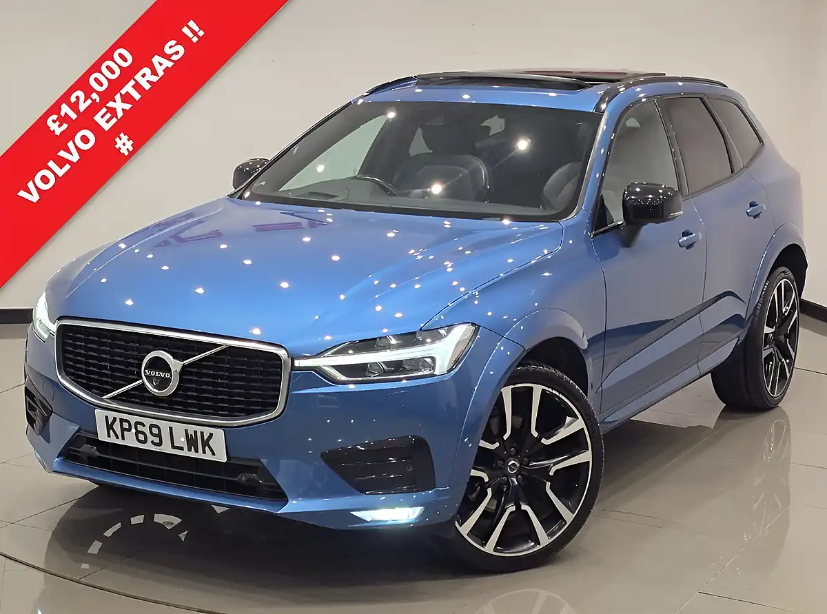 Used 2019 Volvo XC60 R-Design Pro Blue - Interior and Exterior details 3