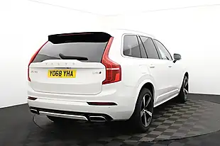 Used 2019 Volvo XC90 R-Design White - Interior and Exterior details 3
