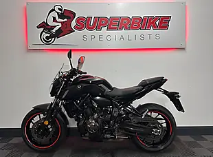 Used 2019 Yamaha MT-07 Abs Hyper-Naked Euro 4 Black - Interior and Exterior details 11