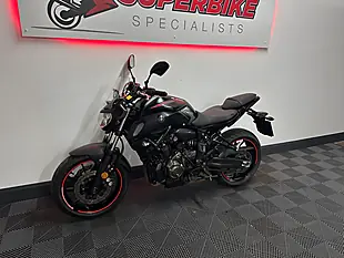 Used 2019 Yamaha MT-07 Abs Hyper-Naked Euro 4 Black - Interior and Exterior details 12