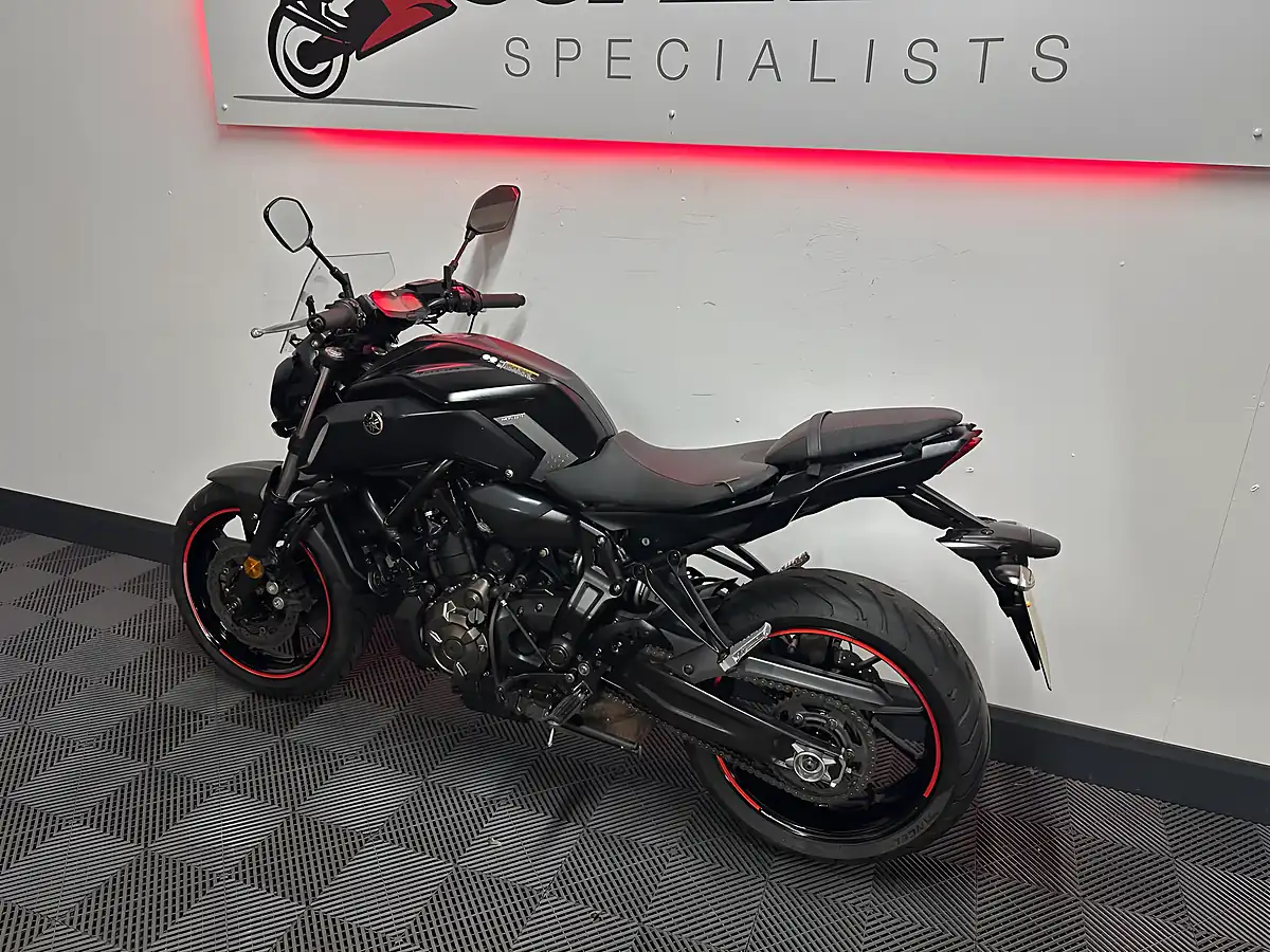 Used 2019 Yamaha MT-07 Abs Hyper-Naked Euro 4 Black - Interior and Exterior details 14