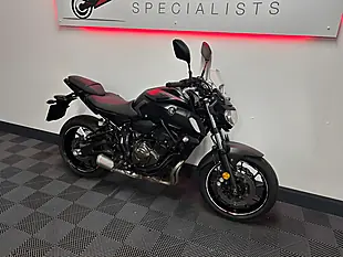 Used 2019 Yamaha MT-07 Abs Hyper-Naked Euro 4 Black - Interior and Exterior details 3