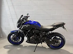 Used 2019 Yamaha MT-07 Naked Abs Blue - Interior and Exterior details 12