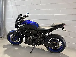 Used 2019 Yamaha MT-07 Naked Abs Blue - Interior and Exterior details 13