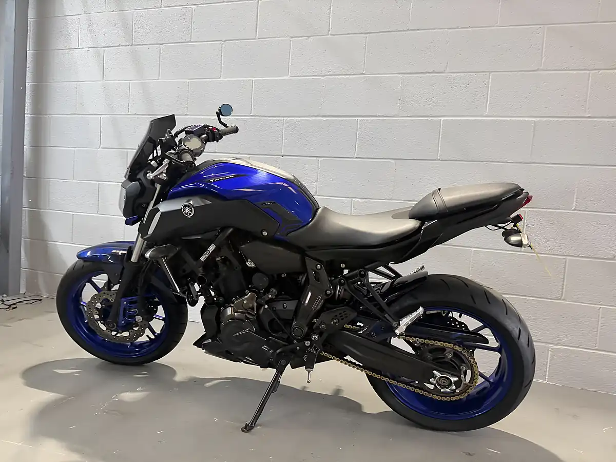 Used 2019 Yamaha MT-07 Naked Abs Blue - Interior and Exterior details 13