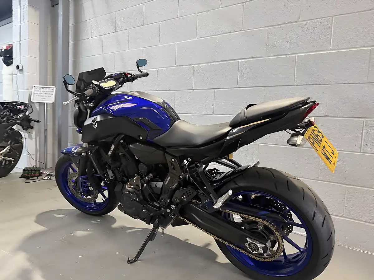 Used 2019 Yamaha MT-07 Naked Abs Blue - Interior and Exterior details 15