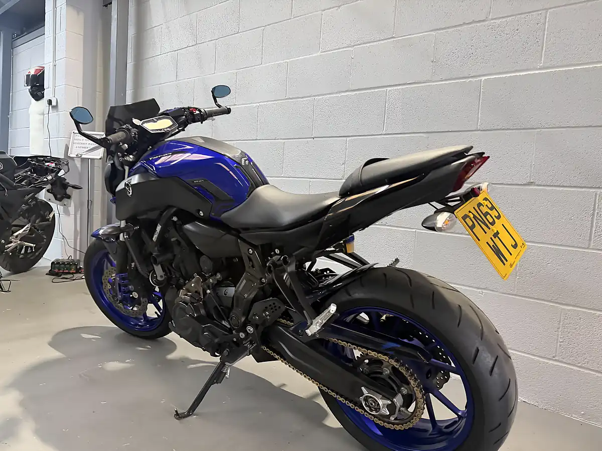 Used 2019 Yamaha MT-07 Naked Abs Blue - Interior and Exterior details 16
