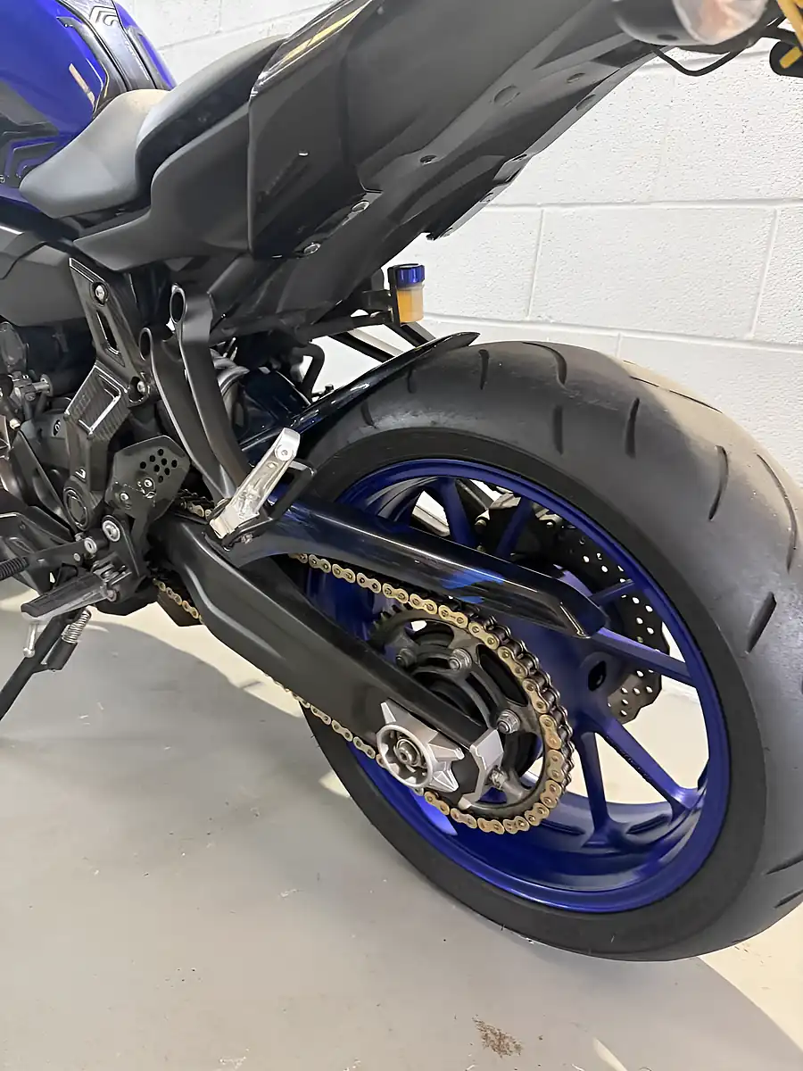 Used 2019 Yamaha MT-07 Naked Abs Blue - Interior and Exterior details 17