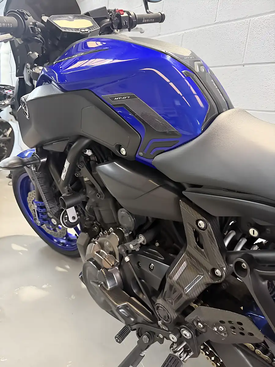 Used 2019 Yamaha MT-07 Naked Abs Blue - Interior and Exterior details 18