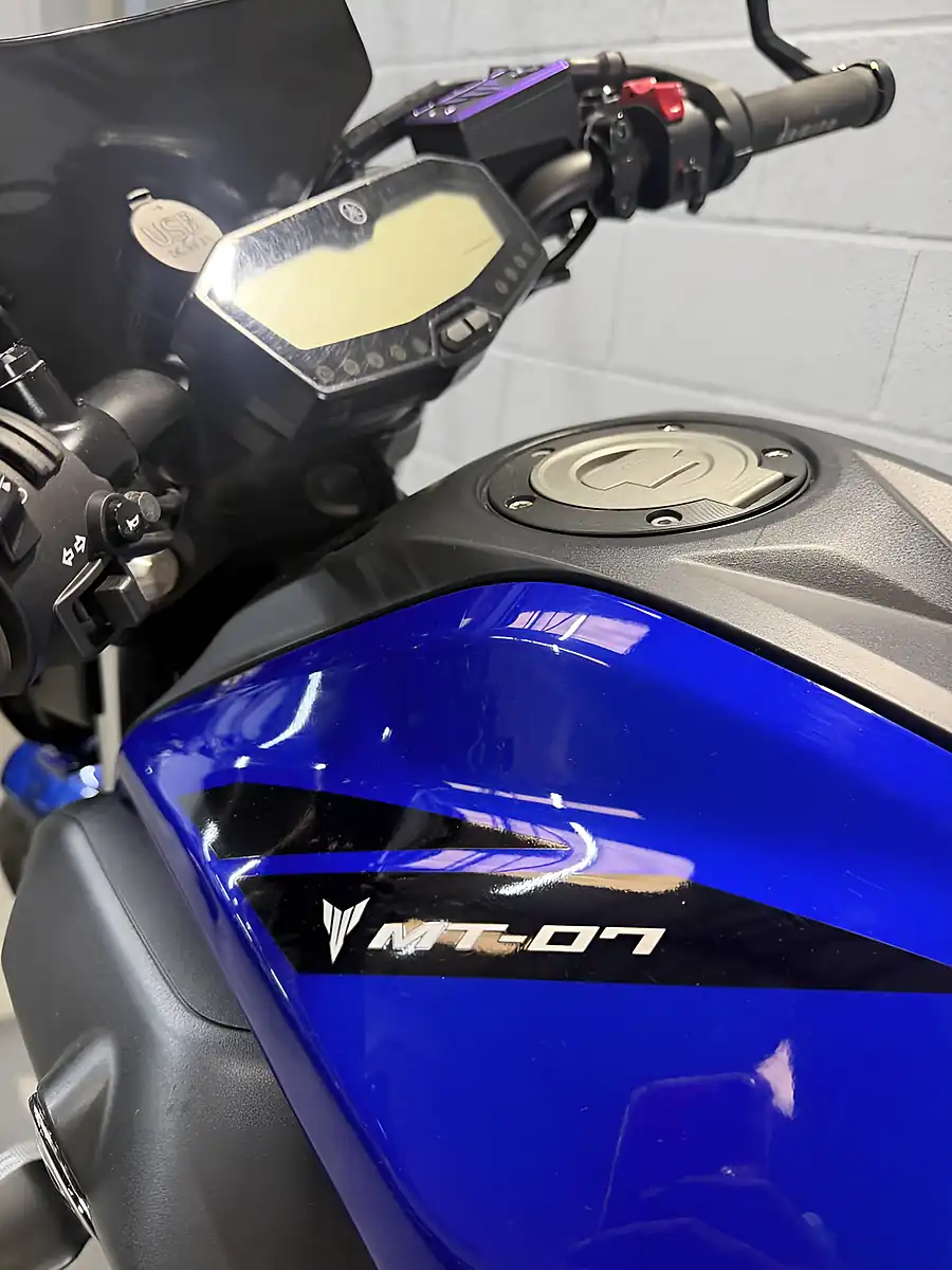 Used 2019 Yamaha MT-07 Naked Abs Blue - Interior and Exterior details 19