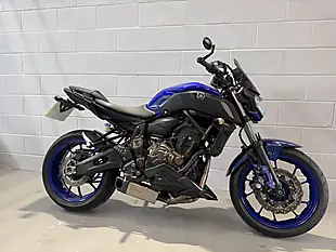 Used 2019 Yamaha MT-07 Naked Abs Blue - Interior and Exterior details 2