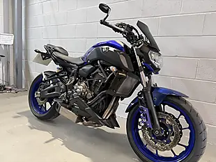 Used 2019 Yamaha MT-07 Naked Abs Blue - Interior and Exterior details 4
