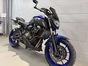 Used 2019 Yamaha MT-07 Naked Abs Blue - Interior and Exterior details 5