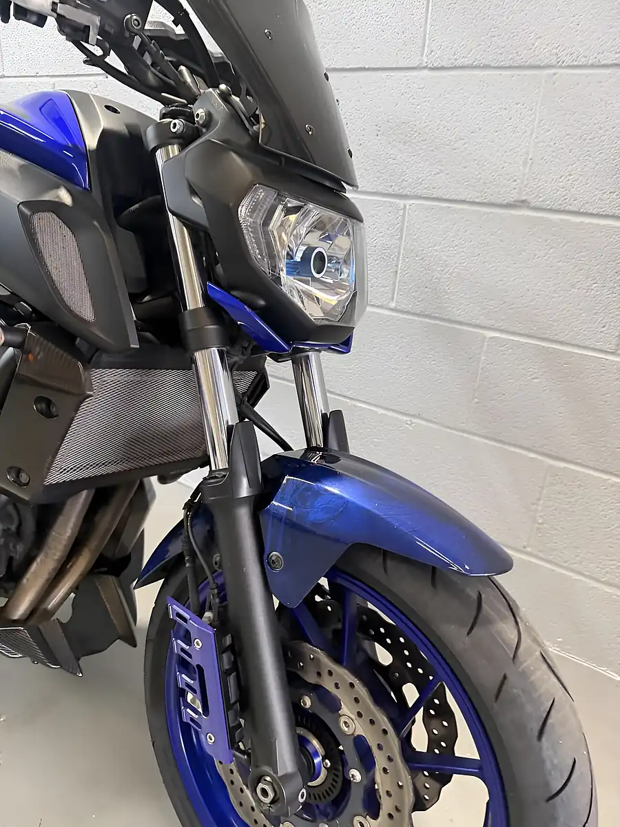 Used 2019 Yamaha MT-07 Naked Abs Blue - Interior and Exterior details 6