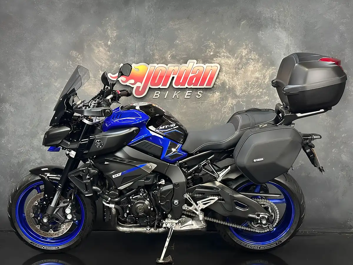 Used 2019 Yamaha MT-10 Touring Blue - Interior and Exterior details 2