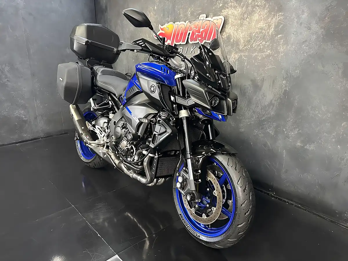 Used 2019 Yamaha MT-10 Touring Blue - Interior and Exterior details 4