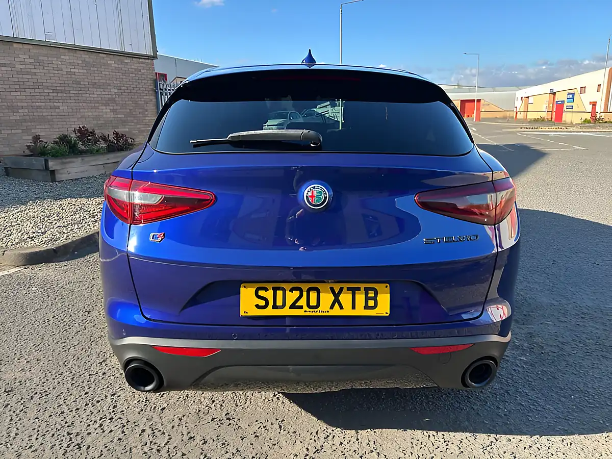 Used 2020 Alfa Romeo Stelvio Sprint Blue - Interior and Exterior details 11
