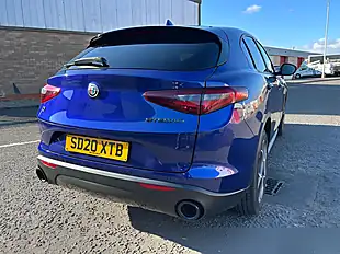 Used 2020 Alfa Romeo Stelvio Sprint Blue - Interior and Exterior details 15