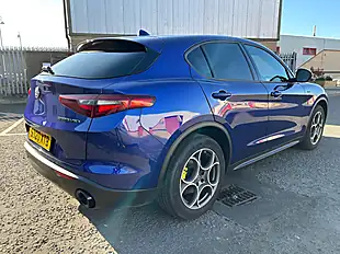 Used 2020 Alfa Romeo Stelvio Sprint Blue - Interior and Exterior details 16