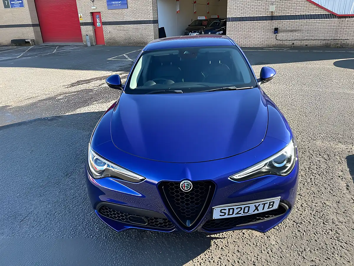 Used 2020 Alfa Romeo Stelvio Sprint Blue - Interior and Exterior details 7