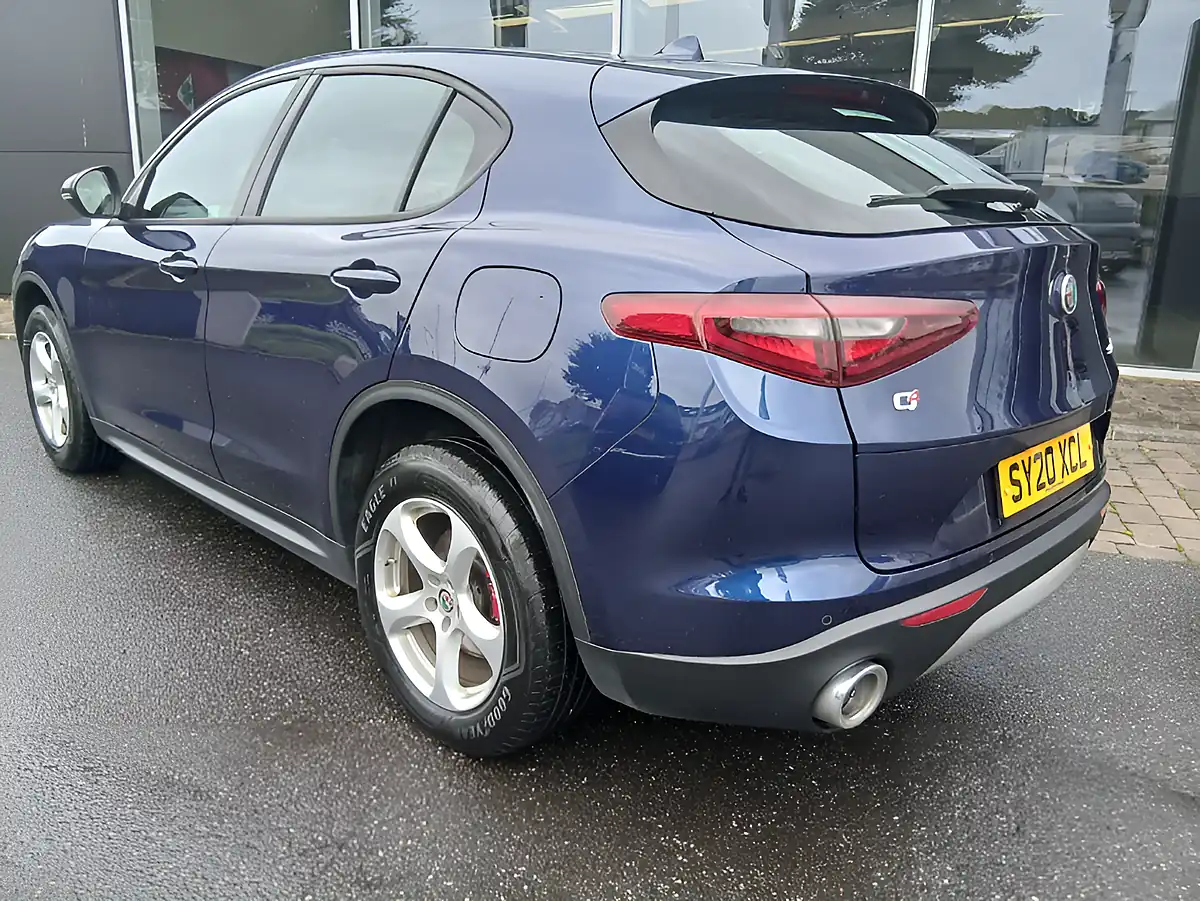 Used 2020 Alfa Romeo Stelvio Super Blue - Interior and Exterior details 3
