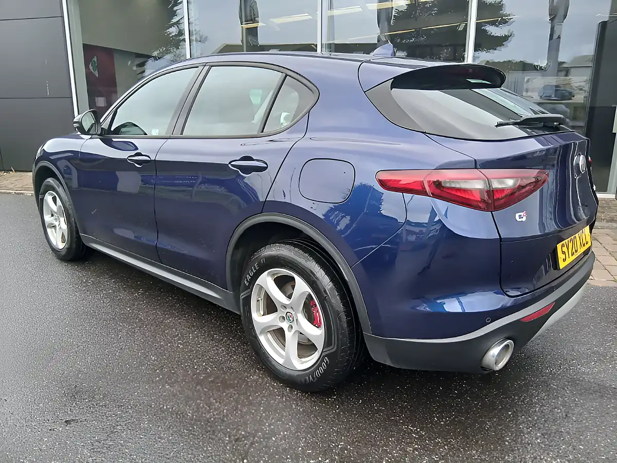 Used 2020 Alfa Romeo Stelvio Super Blue - Interior and Exterior details 6