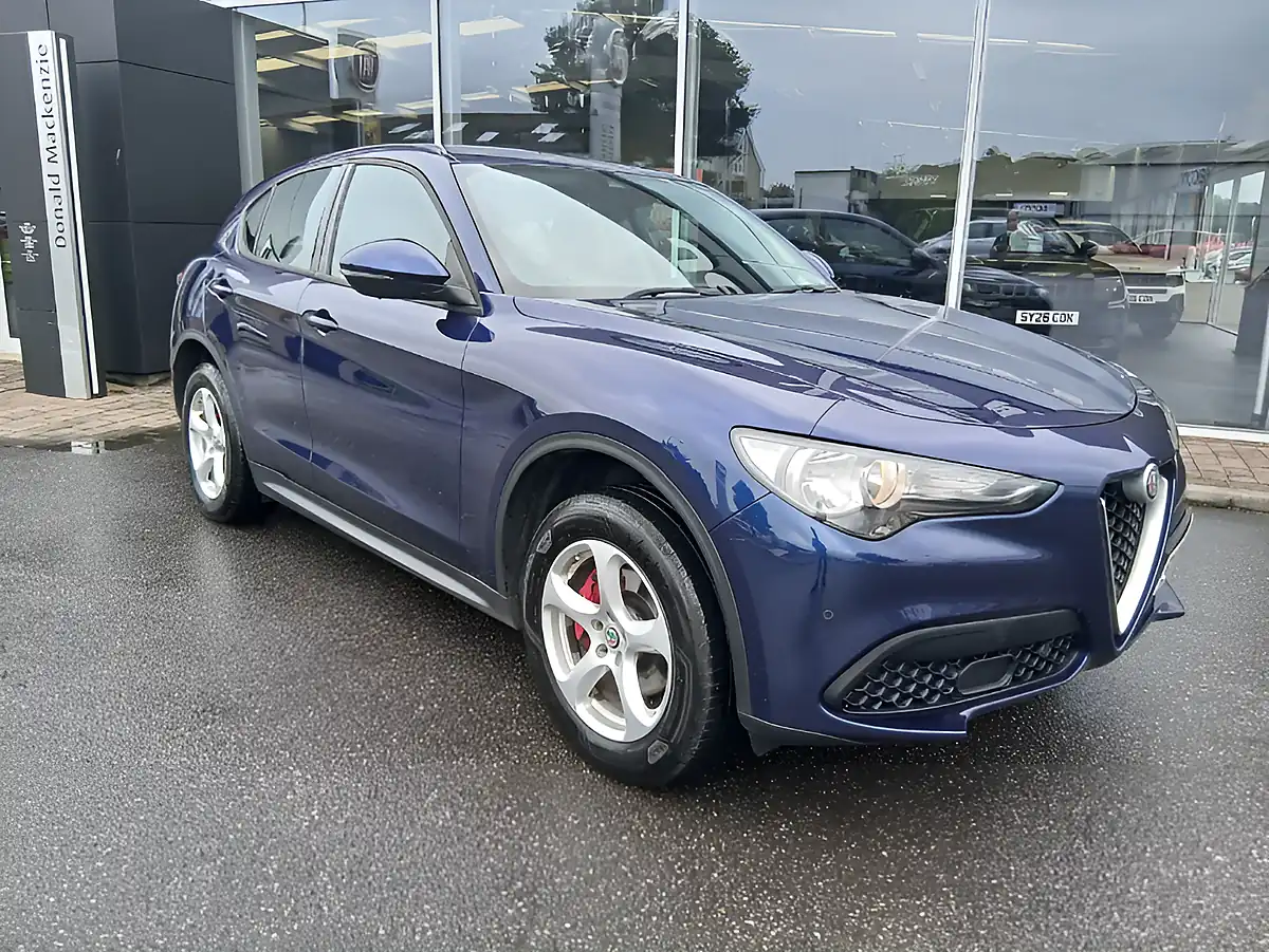 Used 2020 Alfa Romeo Stelvio Super Blue - Interior and Exterior details 8